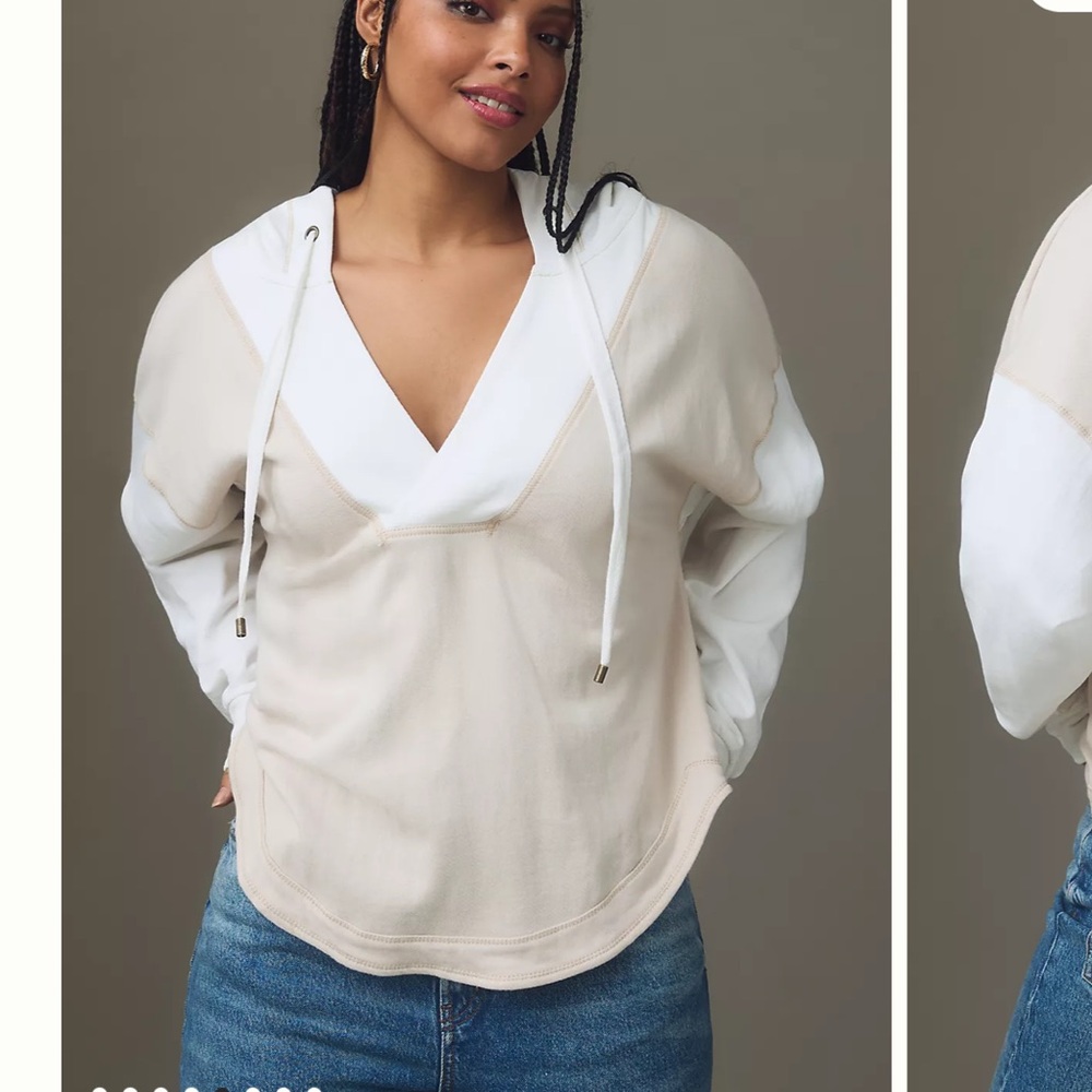 Anthropologie Pilcro Wharfside Hooded Sweatshirt